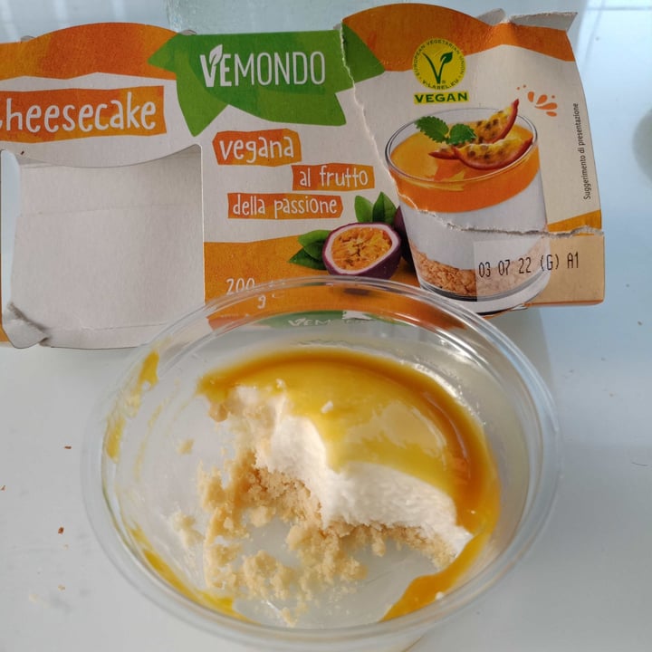 photo of Vemondo Cheese cake shared by @paolaleoni on  20 Jun 2022 - review