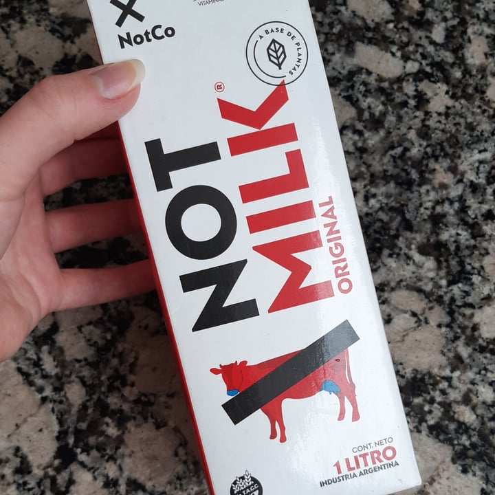 photo of NotCo Not Milk Original shared by @martinaitziar on  18 Nov 2021 - review