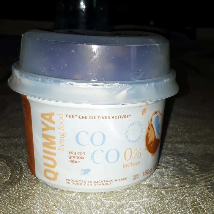 review photo of Quimya Yogurt con Granola sabor Coco shared by @yardenrused on 05 Dec 2020 - review