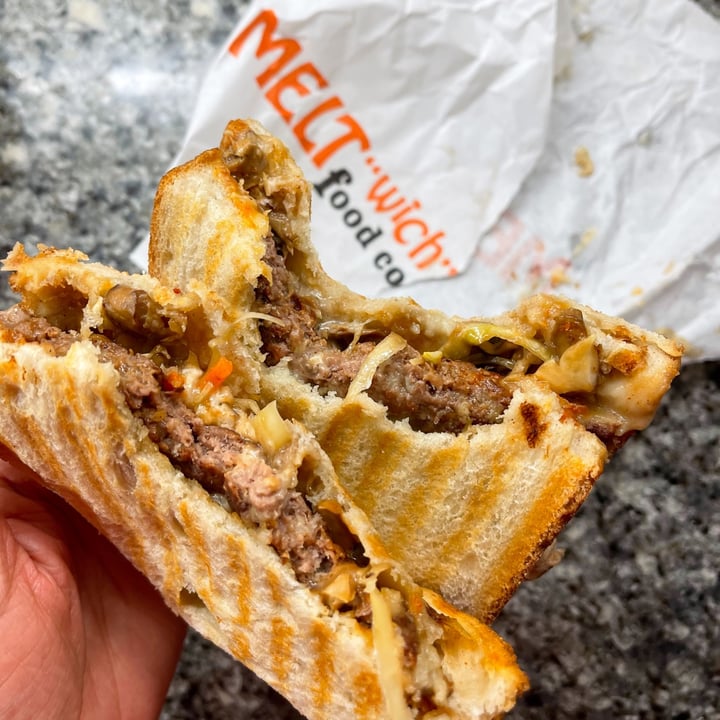 review photo of Meltwich V-Mushroom Melt shared by @plantifulalyssa on 04 Mar 2021 - review