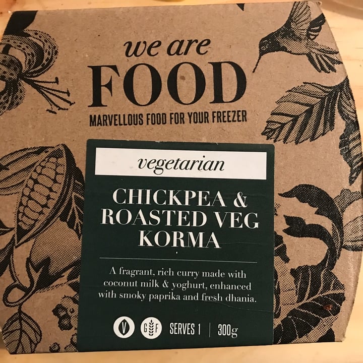 review photo of We are Food Chickpea And roasted veg Korma shared by @bibislippers on 26 May 2020 - review