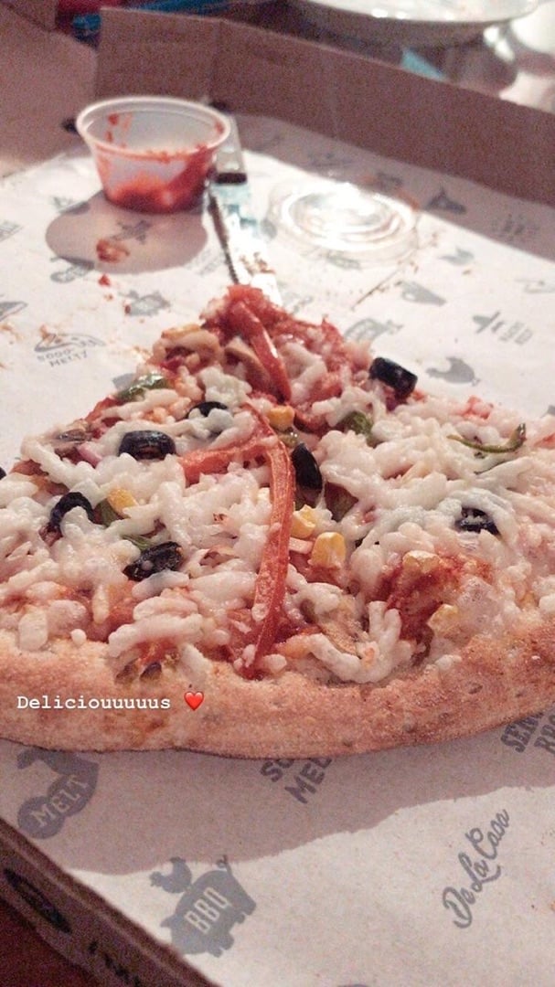 review photo of Melt Pizzas Pizza Veggie Vegana shared by @antoniavillagrab on 30 Nov 2019 - review