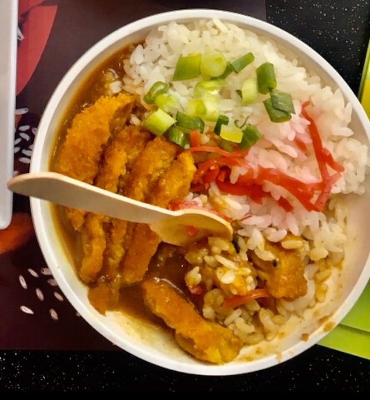 review photo of YO! Sushi Pumpkin Katsu Curry shared by @sophieveena on 01 Apr 2020 - review