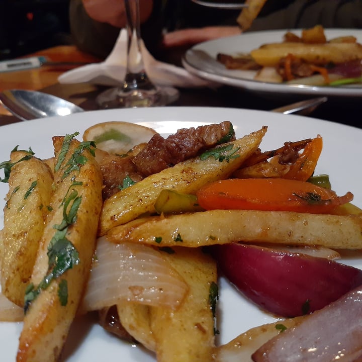 review photo of Guille Veggie Lomo salteado (Seitán) shared by @lalaveg on 18 Jul 2021 - review