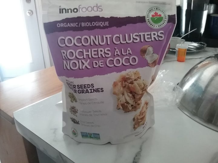 photo of InnoFoods Coconut Clusters shared by @michelemostacci on  12 Aug 2019 - review