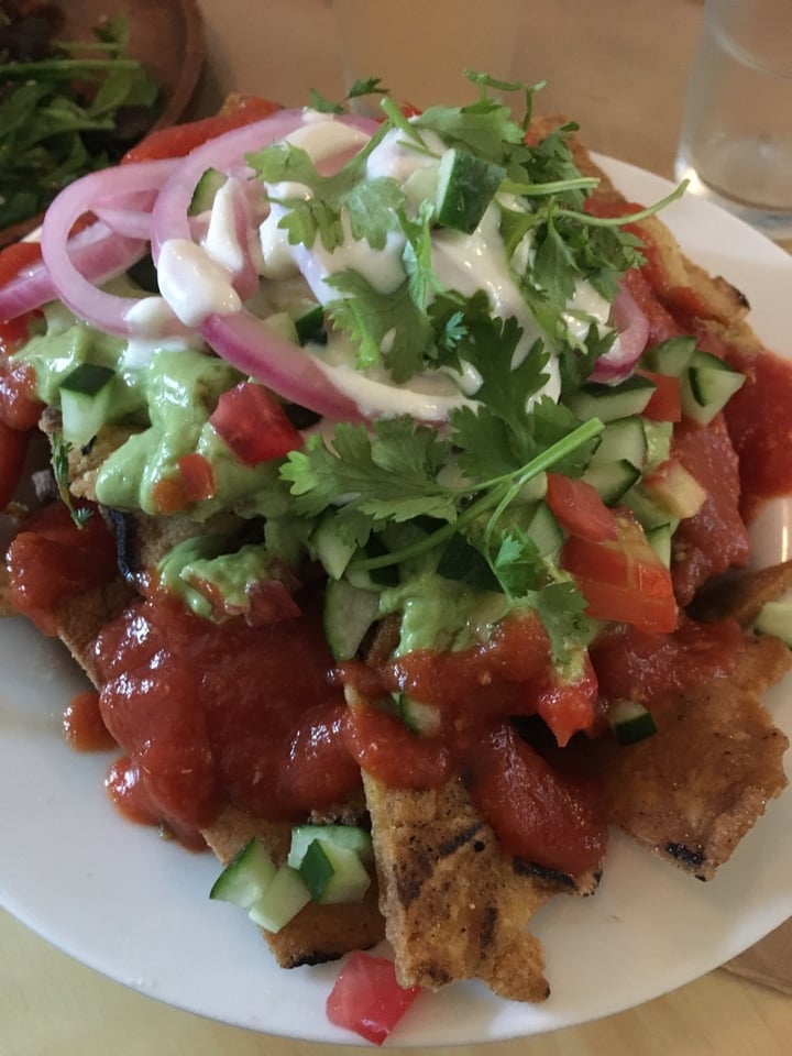 photo of MOLA Chilaquiles shared by @veganbarista on  10 Mar 2020 - review