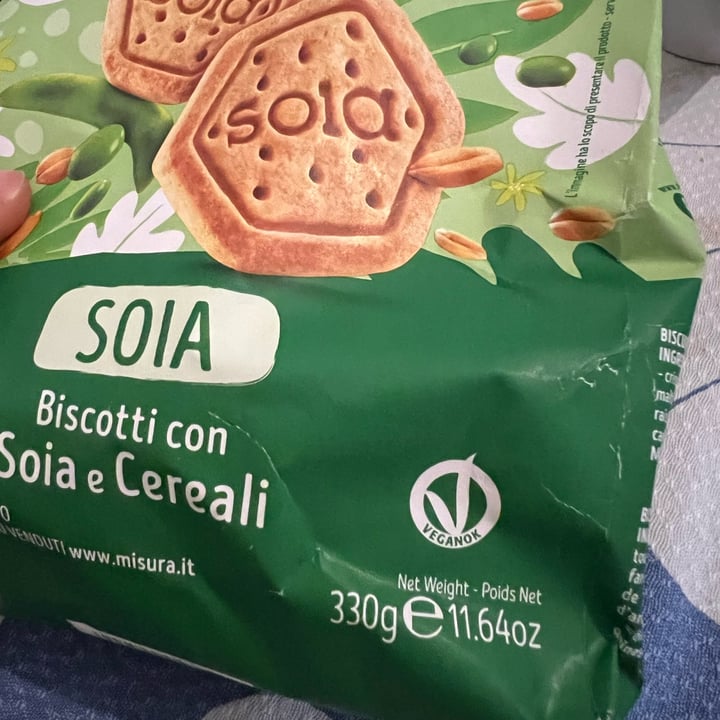 photo of Misura Biscotti Con Soia e Cereali shared by @latoms on  10 May 2022 - review
