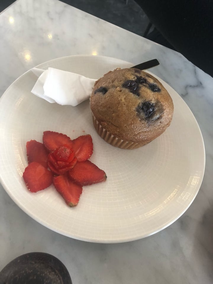 review photo of Coffee Cartel Vegan Blueberry Muffin shared by @shraddha on 19 Dec 2019 - review