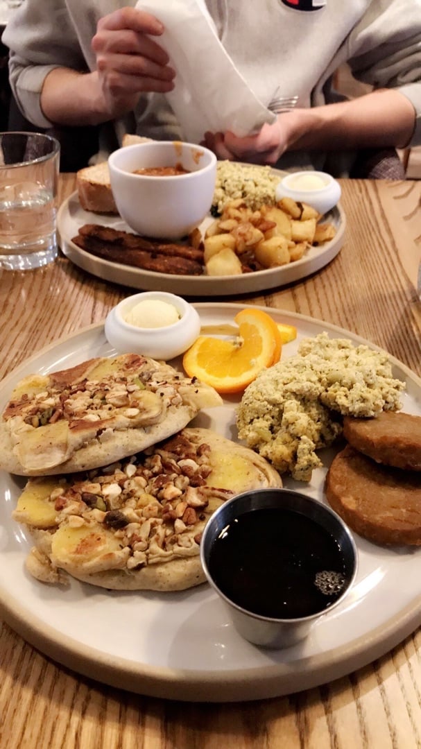 review photo of Fresh on Front Pancake Platter shared by @tofubean on 29 Oct 2019 - review