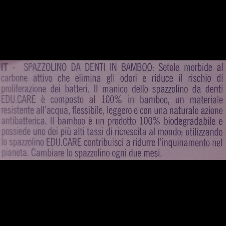 photo of Educare Educare spazzolino shared by @bvega on  05 Oct 2021 - review