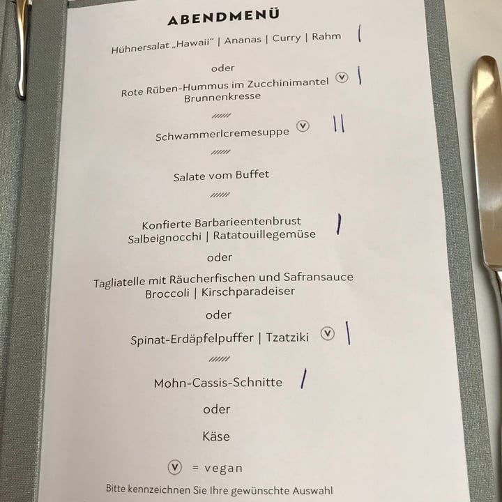 photo of Reduce Hotel Vital Superior Bad Tatzmannsdorf Four course dinner menu shared by @lunaleeat on  29 Jul 2020 - review