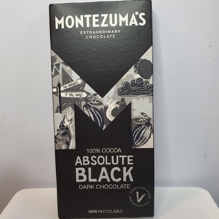 photo of Montezuma's 100% Cocoa Absolute Black Dark Chocolate shared by @mikisle on  15 Dec 2021 - review