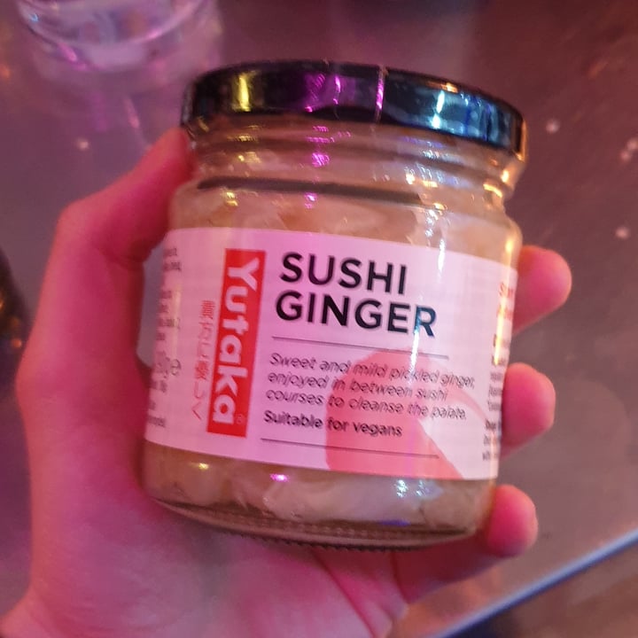 photo of Yutaka Sushi Ginger shared by @lydiahawkins on  18 Mar 2022 - review