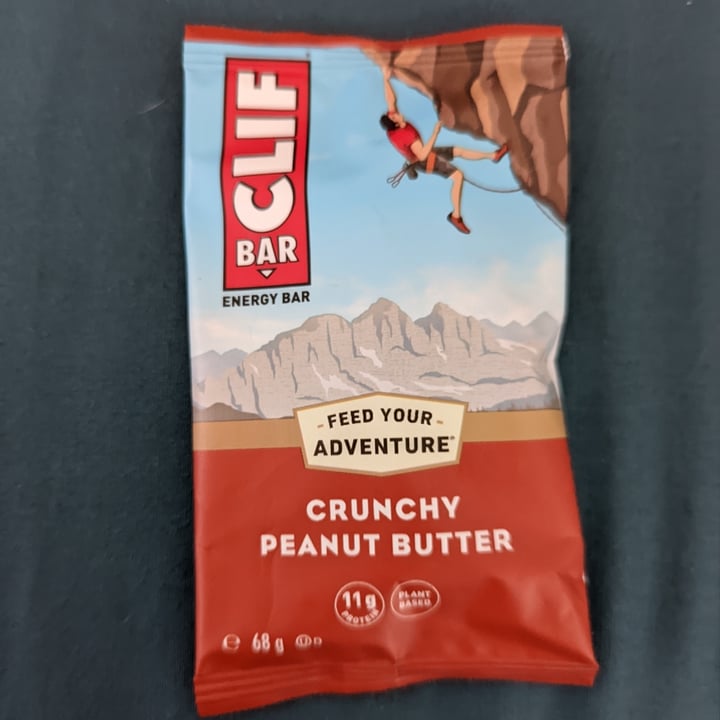 photo of Clif Bar Crunchy Peanut Butter shared by @sarahburland on  31 Jan 2022 - review