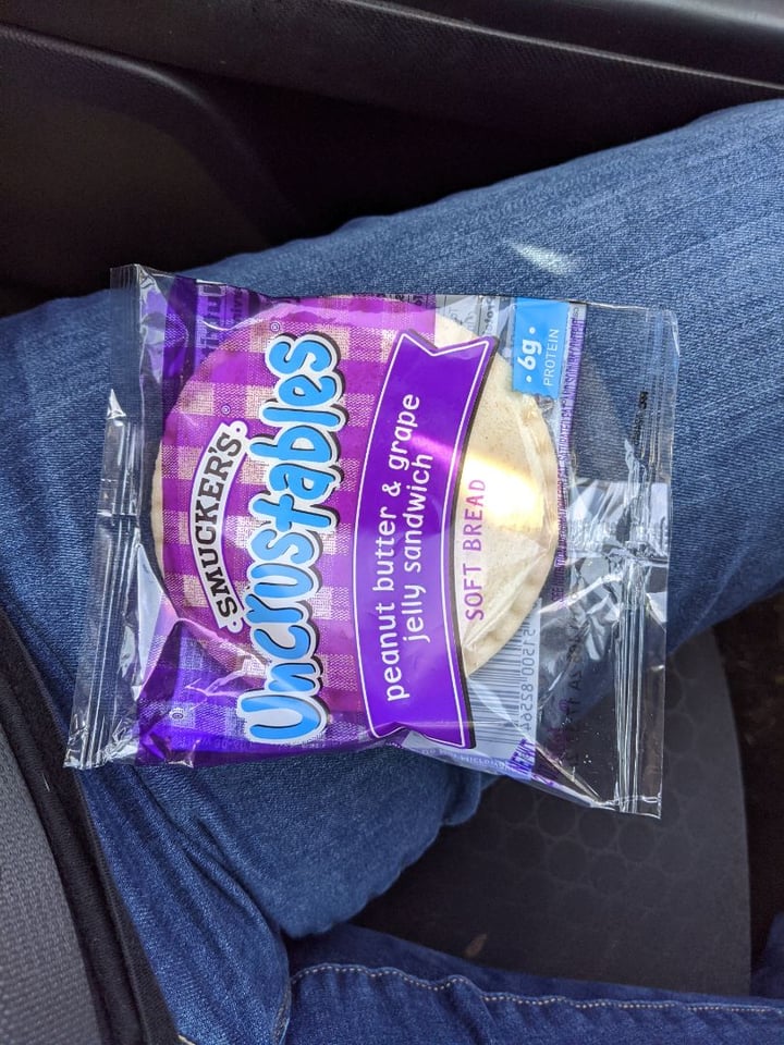 photo of Smucker's Uncrustables shared by @vegohvegan on  17 Jan 2020 - review
