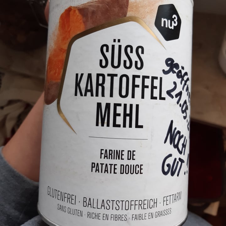 review photo of Nu3 Süsskartoffel Mehl shared by @veganistar on 23 May 2021 - review