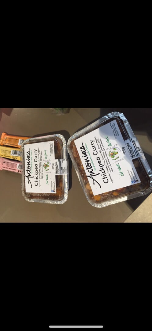 review photo of Antonia’s Botanicals Chickpea curry shared by @megpeg on 28 Sep 2019 - review