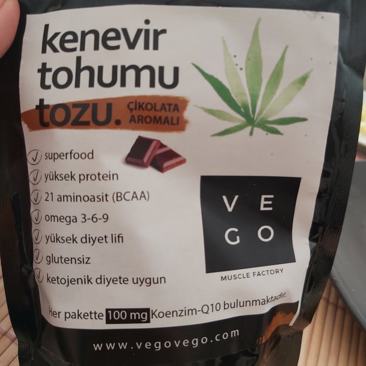 photo of Vego muscle factory Kenevir Tohumu Tozu shared by @okyanustakaybolan on  07 Apr 2021 - review