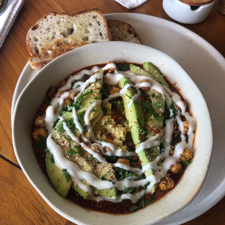 review photo of Good Mantra Bali Shakshuka shared by @baliveganclub on 08 Mar 2021 - review