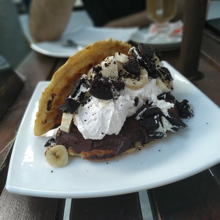 photo of Le Gule Waffles Waffle Con Ganache De chocolate  Y Frutillas shared by @v3r0nic4 on  01 Mar 2021 - review