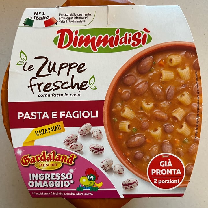 review photo of Dimmidisi Zuppe fresche pasta e fagioli shared by @lacharas on 19 Oct 2022 - review