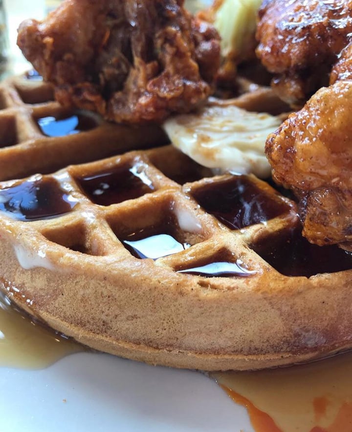 photo of The Root Cafe Chik’n waffles shared by @alishap on  03 Jun 2018 - review