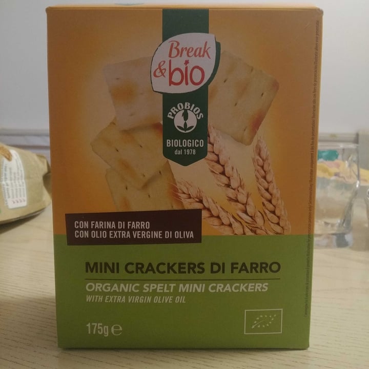 photo of Probios Mini crackers di farro shared by @amberfal on  14 Mar 2022 - review
