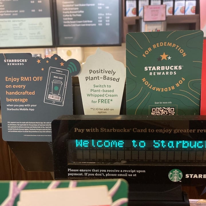 review photo of Starbucks Taipan Iced caramel macchiato shared by @frugalvegan on 19 Mar 2022 - review