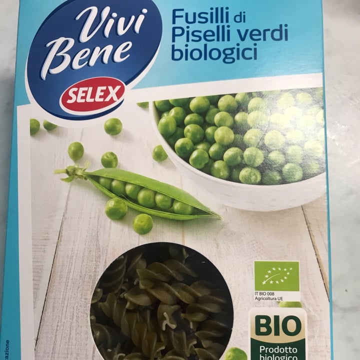 photo of Vivi bene selex Fusilli di piselli verdi biologici shared by @frazazie on  28 May 2022 - review