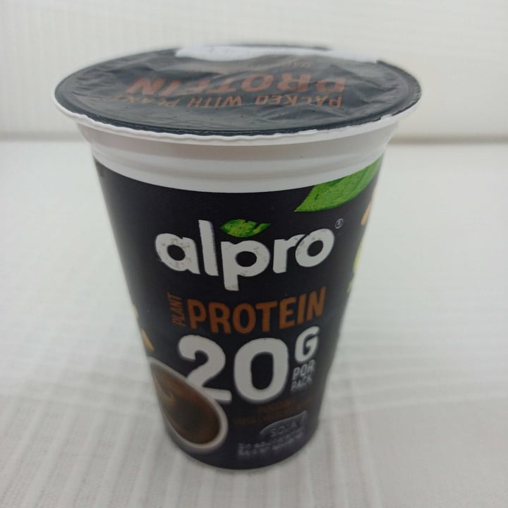 photo of Alpro dark chocolate plant protein pudding shared by @fermina on  20 Jun 2022 - review