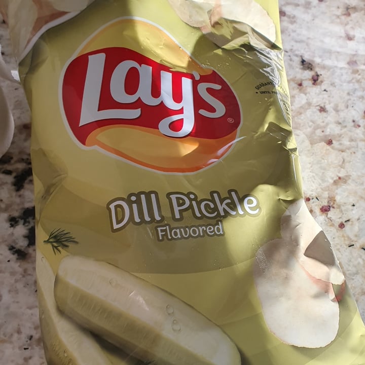 photo of Lay's Dill Pickle Flavored shared by @paniwilson on  11 Jun 2021 - review