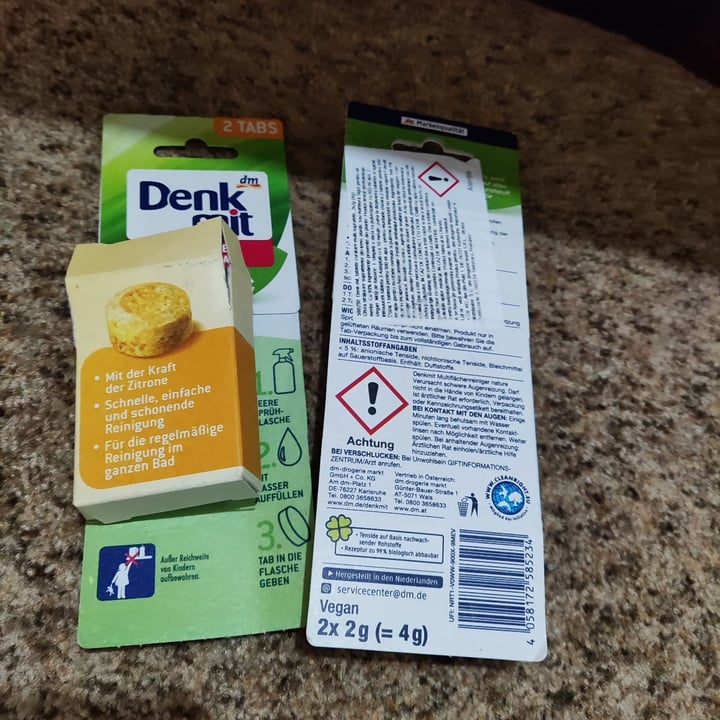 photo of DM Denkmit detergent tablets for house use shared by @goe on  07 Oct 2021 - review