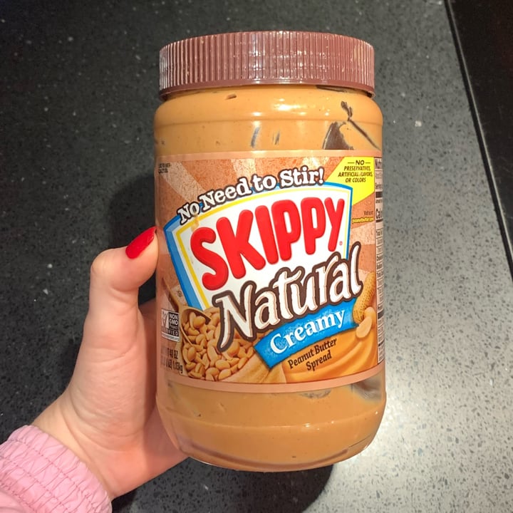 photo of Skippy Natural Creamy Peanut Butter shared by @marthagracemclean on  26 Jan 2022 - review
