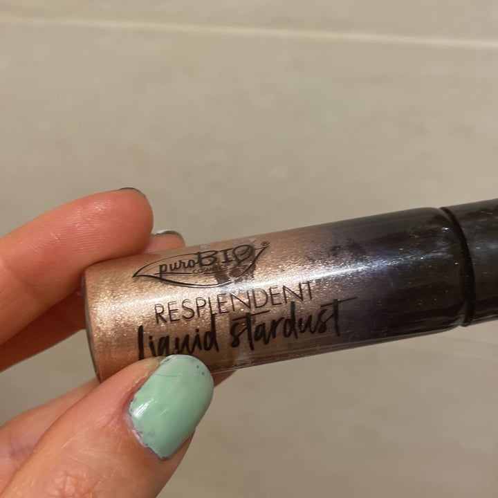 photo of PuroBIO Cosmetico Resplendent Liquid Stardust shared by @rossella82 on  06 Apr 2022 - review