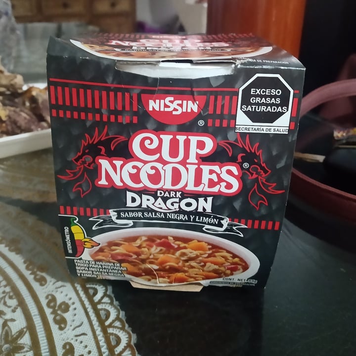 photo of Nissin Cup noodles Dragon shared by @soydannatoribio on  05 Oct 2021 - review