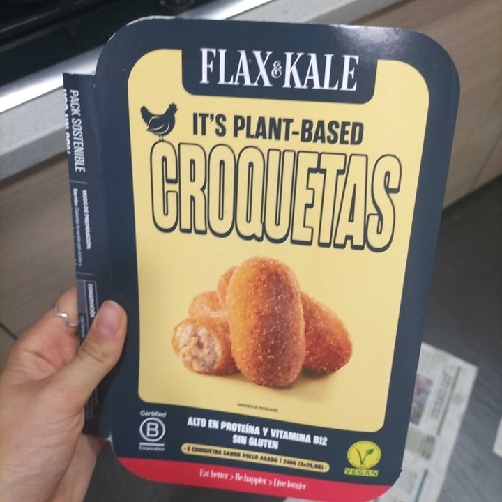 photo of Flax & Kale Croquetas Sabor Pollo shared by @annamasana on  03 Jul 2022 - review