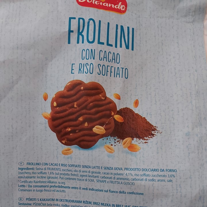 review photo of Dolciando Frollini con cacao e riso soffiato shared by @isaaaa on 21 Mar 2022 - review