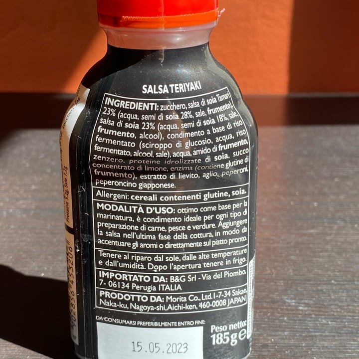 photo of Morita Salsa teriyaki shared by @luceperte13 on  19 May 2022 - review