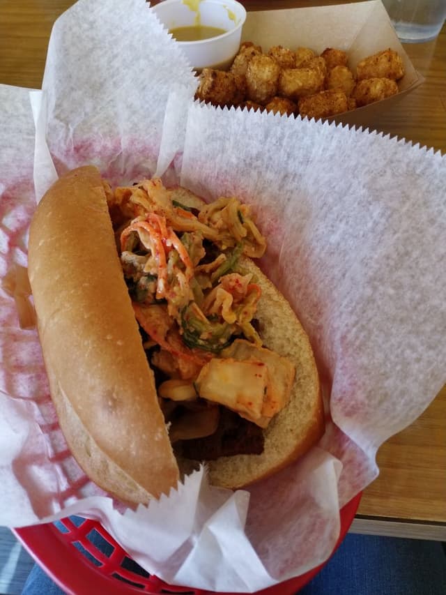 Photo of the dish “Vegan "Burnt Ends" Sandwich”