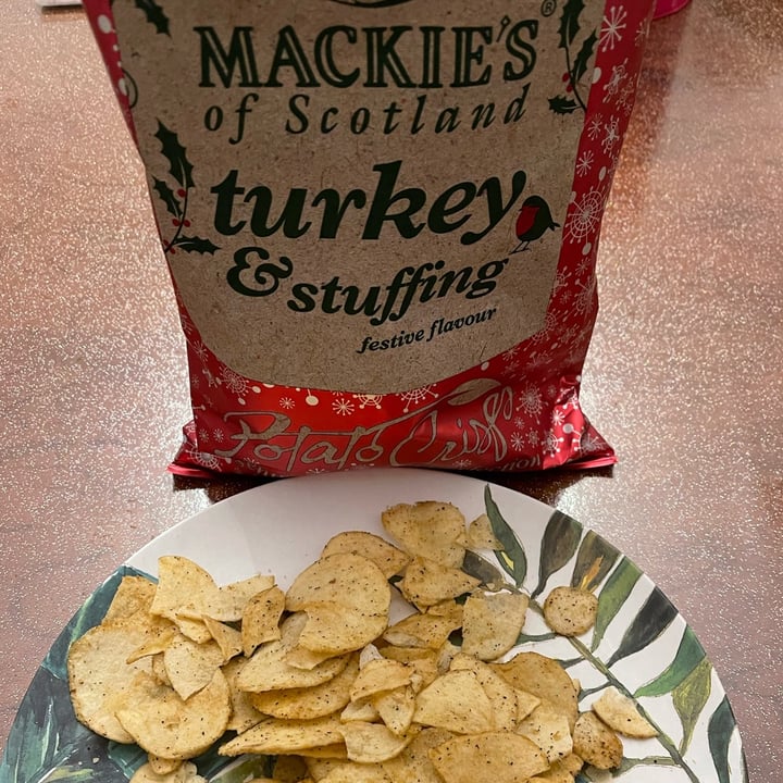 photo of Mackie's of Scotland Stuffing and turkey crisps shared by @familywanderful on  13 Dec 2021 - review