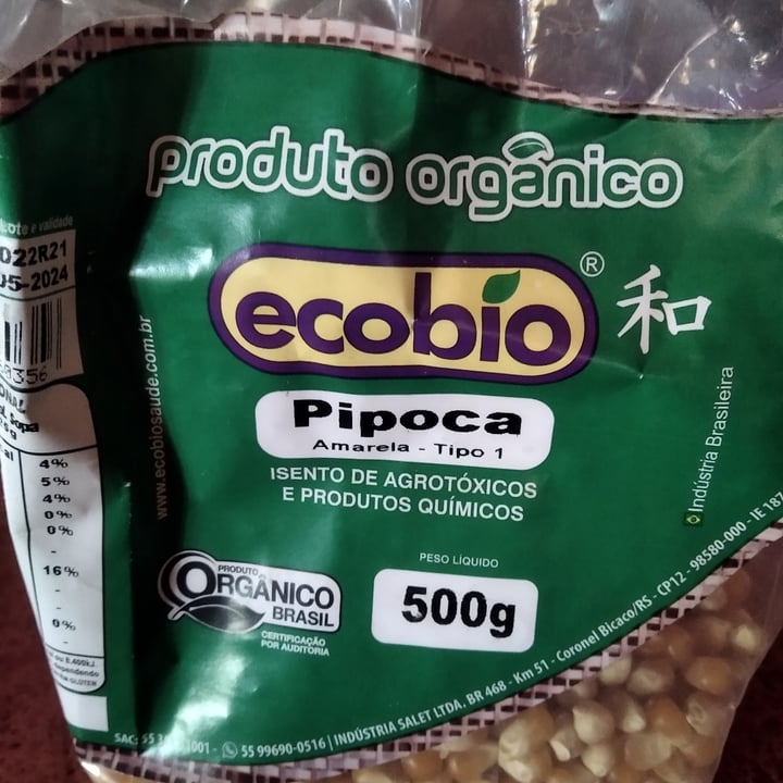 photo of Ecobio Pipoca Orgânica shared by @keniasan on  11 Sep 2022 - review