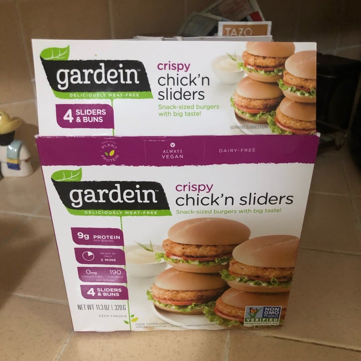 photo of Gardein Crispy Chick’n Sliders shared by @jamj13 on  19 Aug 2022 - review
