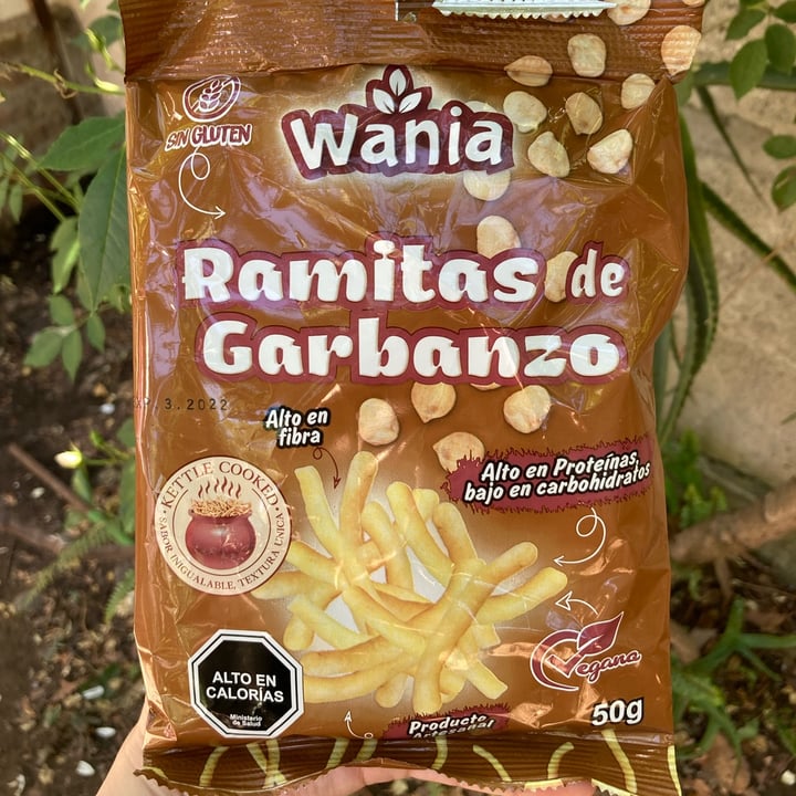 photo of Wania Ramitas de garbanzo shared by @seit4n on  24 Nov 2021 - review