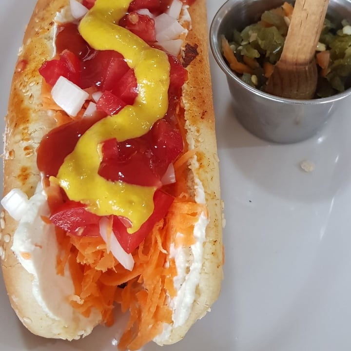 photo of Ahimsa Cocina Consciente Hot dog shared by @virigf on  28 Mar 2020 - review
