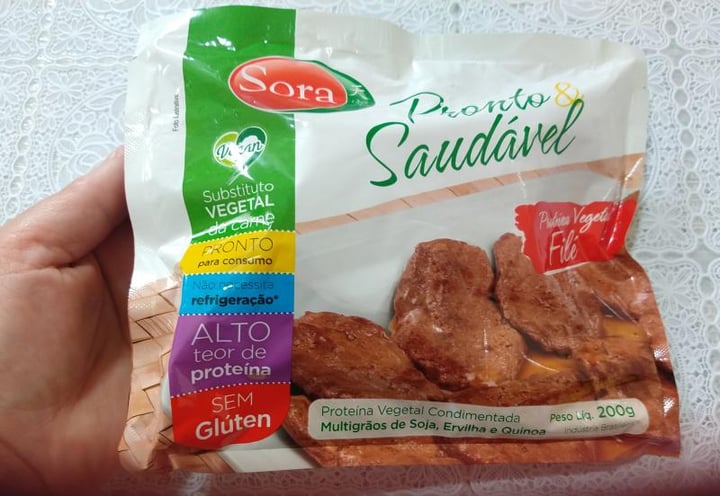 review photo of Sora Filé de proteina vegetal shared by @madamex on 11 May 2022 - review