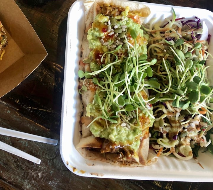 photo of rawthentic - organic unbakery and farmacy Jackfruit burrito shared by @annaswholesomehome on  12 Sep 2020 - review