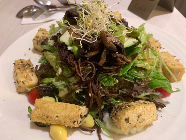 review photo of Cedele Bakery Kitchen - Parkway Parade Tofu Furiyake Salad shared by @veggieinsingapore on 18 Jan 2020 - review