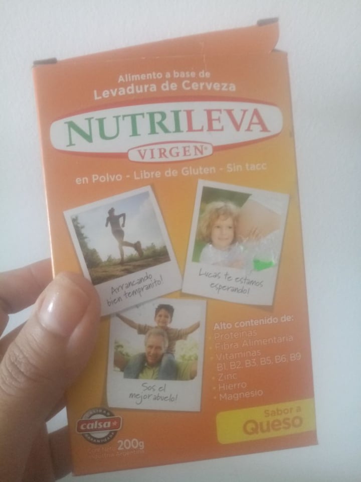 photo of Nutrileva Levadura de Cerveza sabor Queso shared by @doloresg on  02 Aug 2019 - review