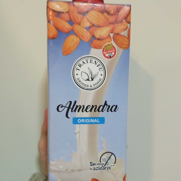 photo of Tratenfu Leche de almendras Original shared by @celinap on  29 Jul 2021 - review