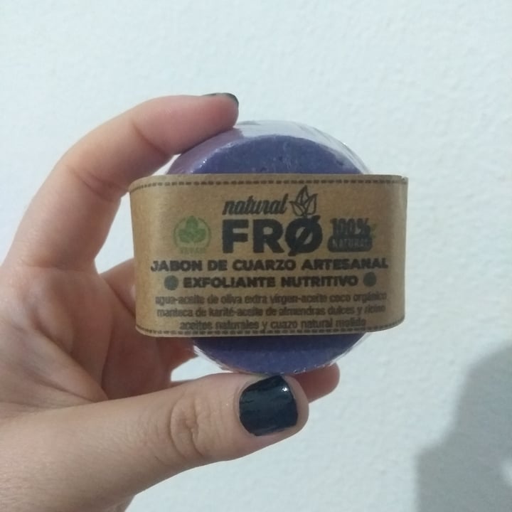 review photo of Natural Frø Jabón de Cuarzo shared by @revolucionloba on 11 Nov 2020 - review